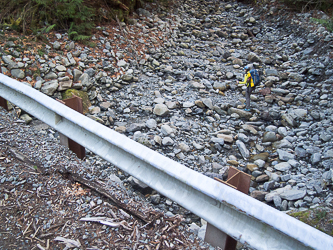 Lindsay decided to ford Lowe Creek.