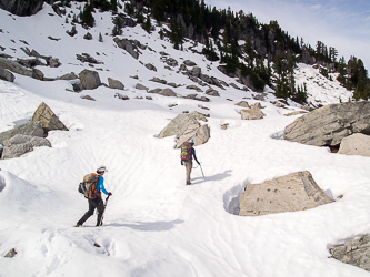 In Mile High's NE basin.