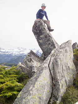 The summit of Mile High Mountain.