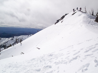 The summit of Bill's Peak