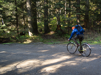 We rode from the Denny Creek Trailhead to the Granite Mountain Trailhead.