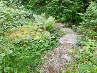 Running up the Granite Lakes Trail