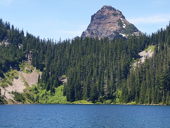 Mount Thomson from Joe Lake