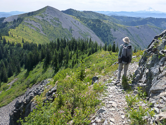 Little Baldy Mountain in the distance.