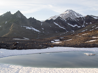 Baekos Peak and Glacier Peak.