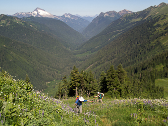 The North Fork Sauk Valley.