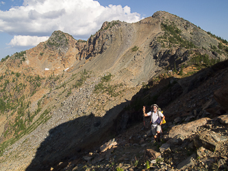 Tucquala Peak in the back left.