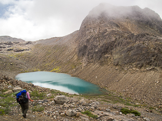 Lake 6,120' and point 6,810'.