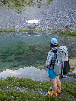 The 6,700' pond.