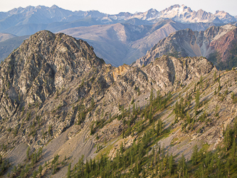 Point 7,200'+ and Silver Star Mountain.