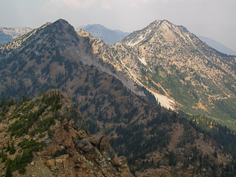 Solomon Mountain and Harding Mountain.