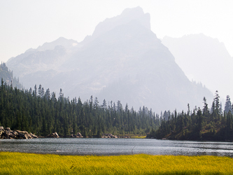 Summit Chief Mountain over Williams Lake.