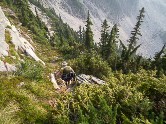 Descending to the Necklace Valley.