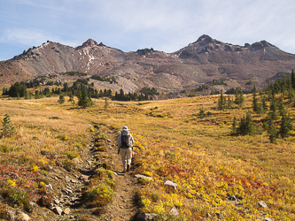 Snowgrass Flats, Old Snowy Mountain, and Ives Peak.