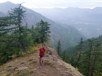 On the boot path leading up the the Kachess Ridge communications tower.