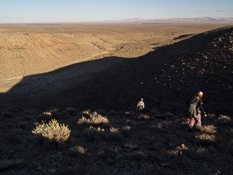 Looking east of Big Sand Gap.