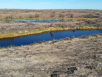 Ponds on the plateau between Echo Basin and I-90.