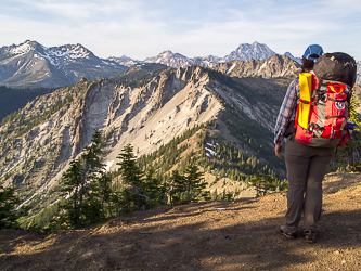 Skookum Peak from the Jolly Mtn Trail