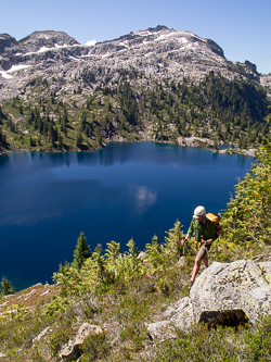 Gold Lake and Big Snow.