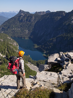 Otter Lake.  Bald Eagle Peak in the distance.