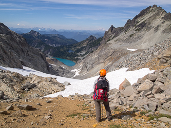 Jade Lake from the Dip Top/Lynch col.