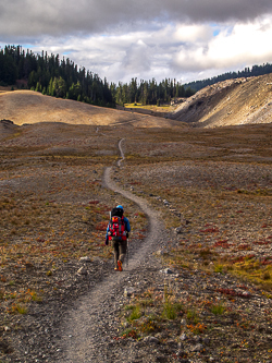 The PCT and Wickiup Plain