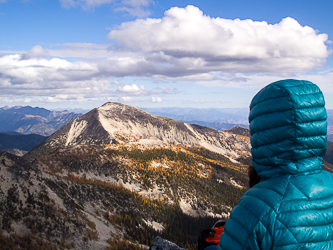 Oval Peak from the summit of Star Peak