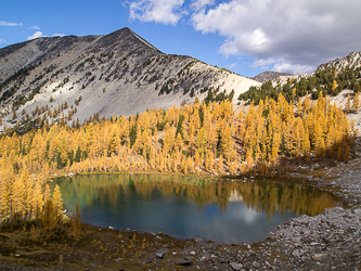 Courtney Peak and Star Lake