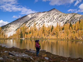 Courtney Peak and Star Lake