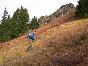 The summit of Rampart Ridge SE Peak