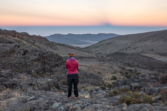 Sunrise over the Shira Plateau from Moir Hut Camp