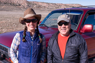 Marmot & Mike Coronella, who drove us to the start of the Hayduke