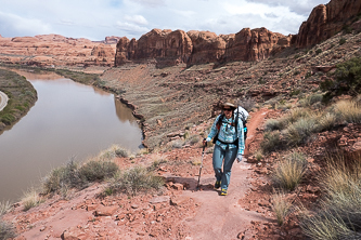 The Colorado River from Jackson's Trail