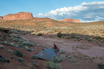 Camp at Red Benches