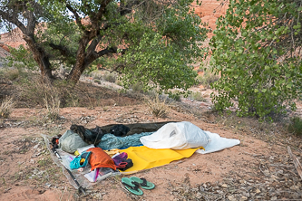 Camp near Millers Creek