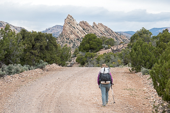 The Cockscomb from Four Mile Bench Road