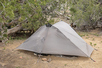 Camp near Cottonwood Tank