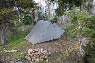 Camp at the Saddle Mountain trailhead