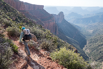 On the Nankoweap Trail