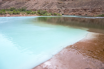 Confluence of the Little Colorado River and the Colorado River