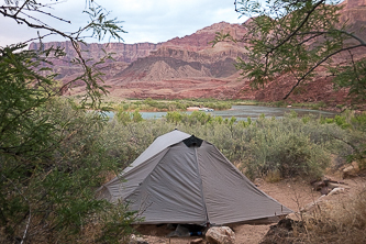 Camp near Tanner Rapids