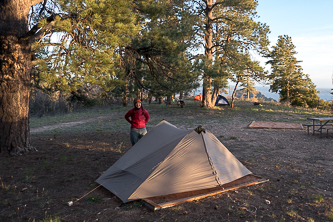 North rim campground