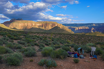 Camp in Surprise Valley