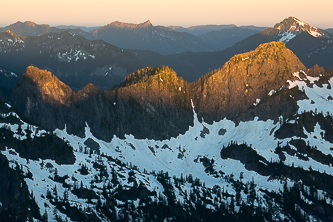 The Tooth, Hemlock Peak, and Bryant Peak