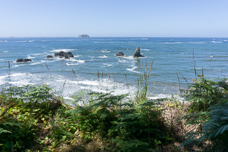 Our turnaround point on the head on the south side of Kayostla Beach