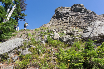 Ugly Duckling's summit block