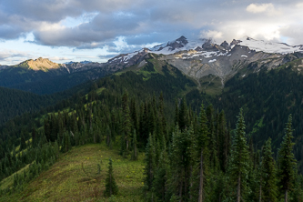 Gamma Peak and Glacier Peak