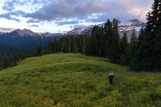 Gamma Peak and Glacier Peak