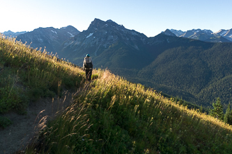 A sub-summit of Fortress Mountain