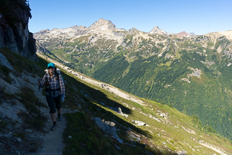 Fortress Mountain in the background